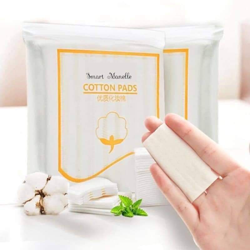 Bông tẩy trang cotton 222 miếng 3 Lớp siêu rẻ