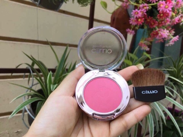 Phấn má CELLIO Shining Blusher