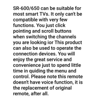 Điều Khiển Từ Xa Sr-600/650 Cho TV Thông Minh LG AN-MR650 AN-MR650A AN-MR600