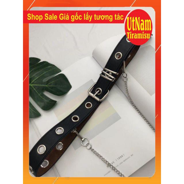 (RẺ VÔ ĐỊCH) Thắt lưng dập lỗ dây xích mẫu mới GIÁ SỈ | BigBuy360 - bigbuy360.vn