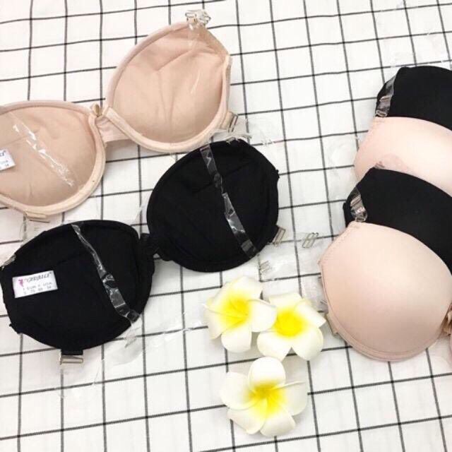 (Ảnh thật video)Áo lót BoDo tặng kèm dây trong nâng ngực 3 cm