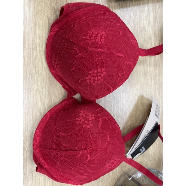 Áo lót bra màu đỏ HM H&M 0704720007_hàng chính hãng Anh