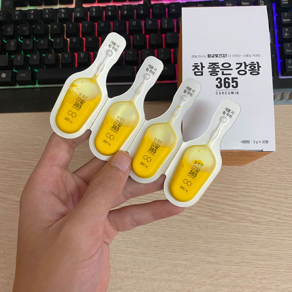 Lẻ Tép Tinh Nghệ Nano 365 Curcumin Hàn Quốc cao cấp | BigBuy360 - bigbuy360.vn