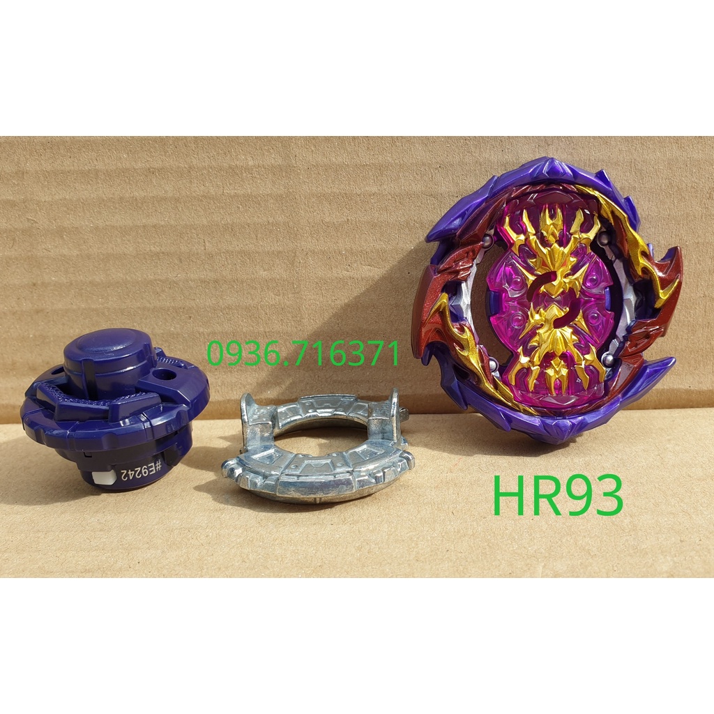 Con quay Hasbro beyblade burst Eclipse Genesis G5 - HR93 màu tím (Không Kèm Phóng Quay)