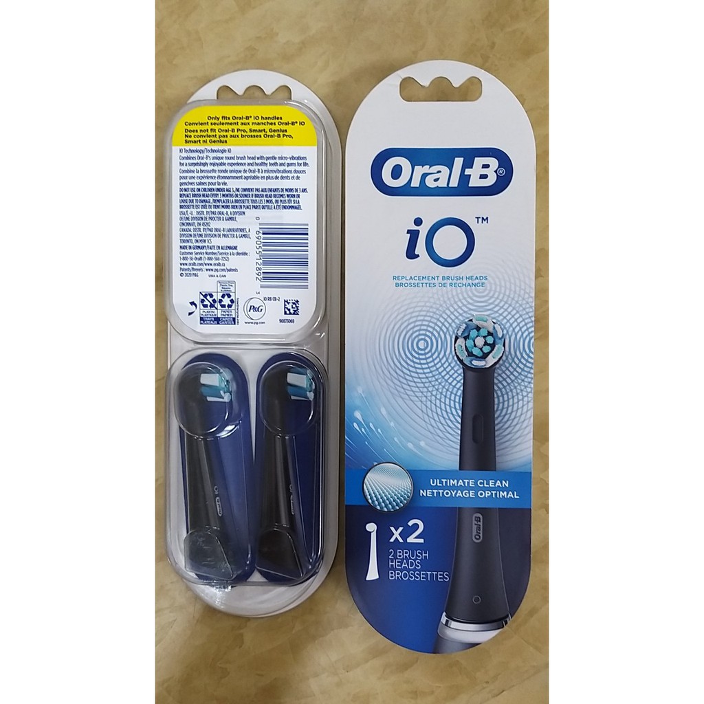 đầu bàn chải răng điện ORAL-B IO ULTIMATE CLEAN BRUSH HEAD