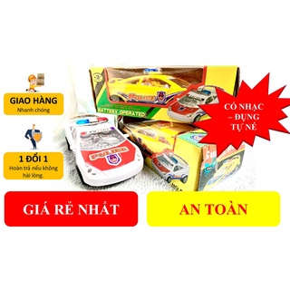 Xe đồ chơi ô tô cảnh sát - có nhạc