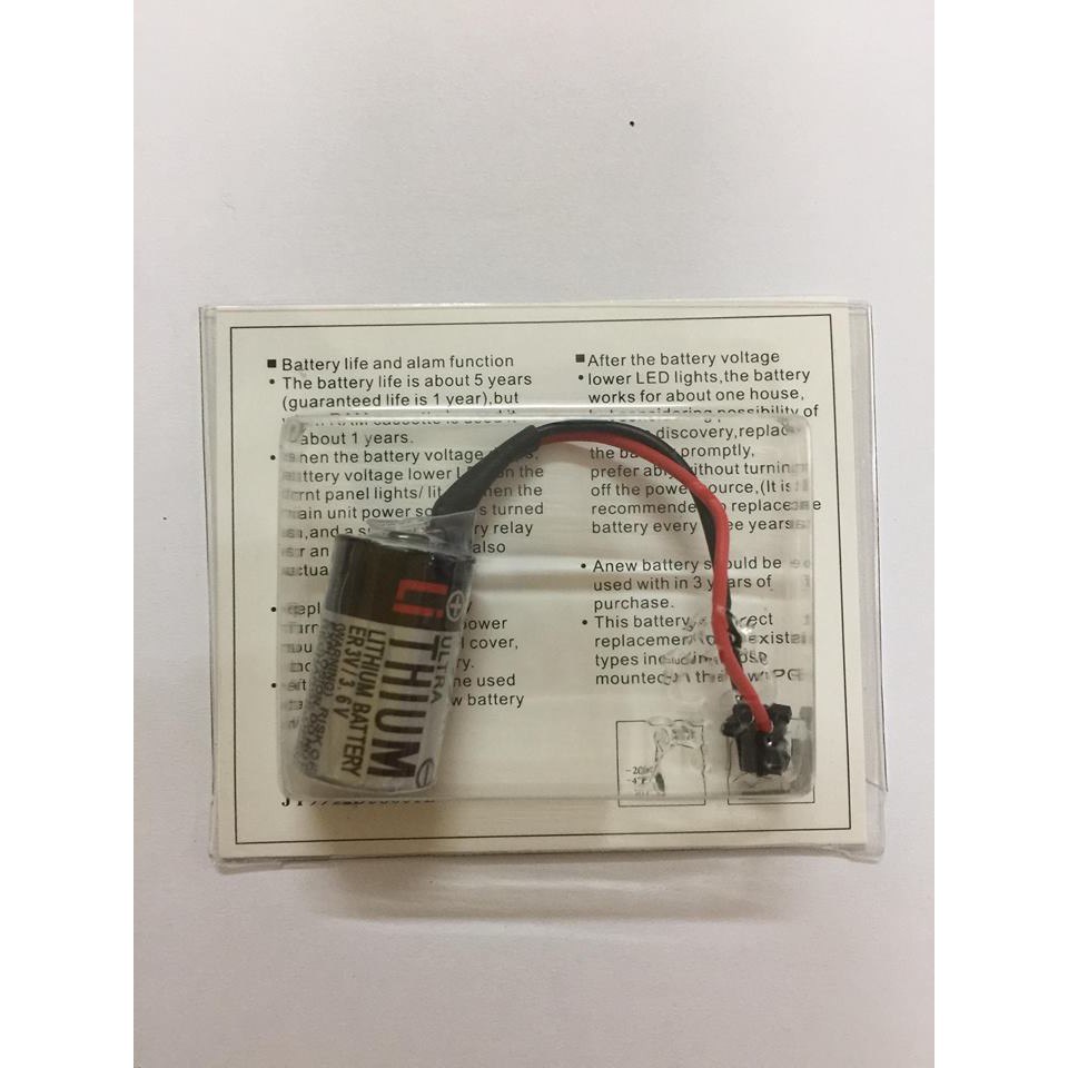 Pin ER3V 3.6V 1/2AA Có Rắc Cắm