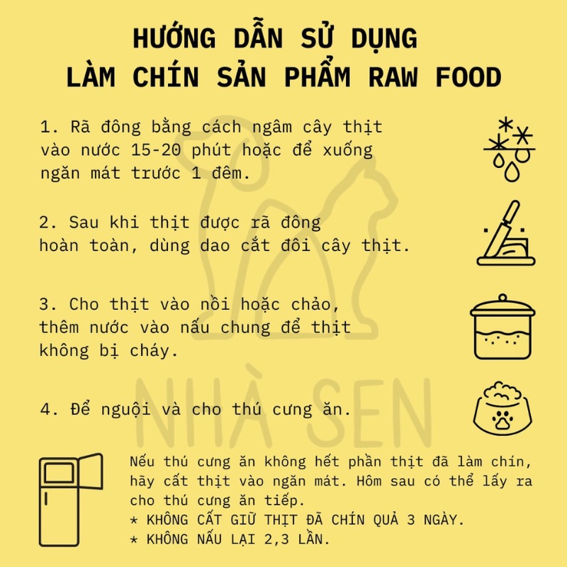 [TRỢ PHÍ HỎA TỐC] Thức Ăn Chó Mèo - Thịt xay rau củ - Combo 5 Premium Tổng Hợp -Raw Pet Food
