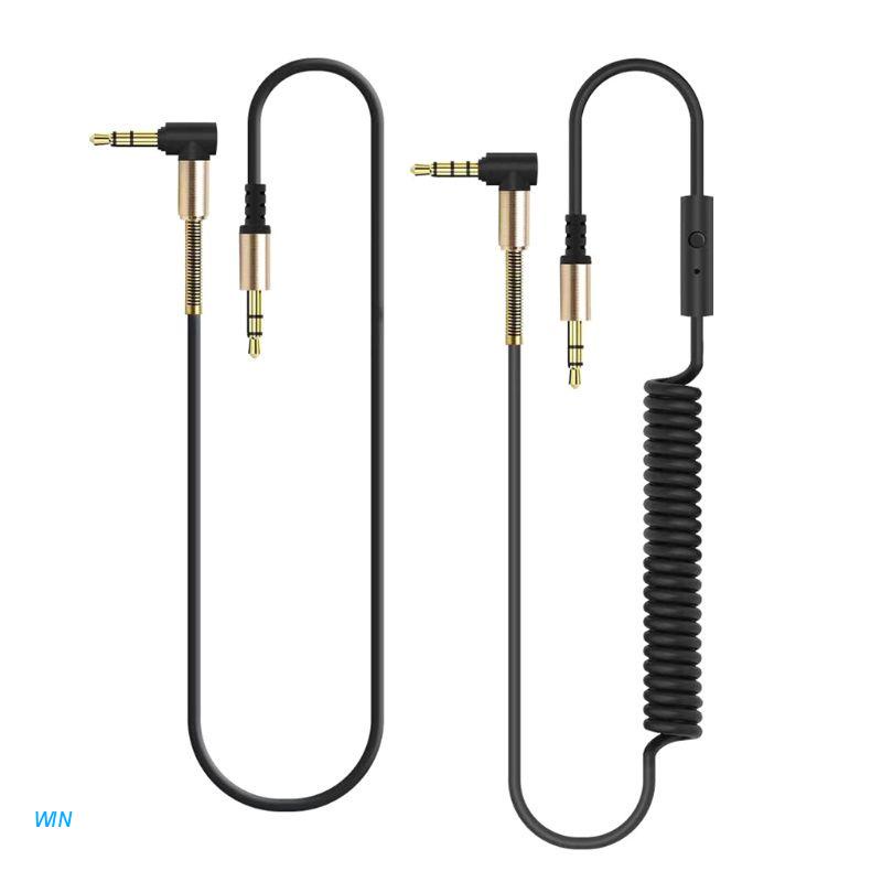 Dây Cáp Âm Thanh Tai Nghe 3.5mm 90 Độ Chất Lượng Cao