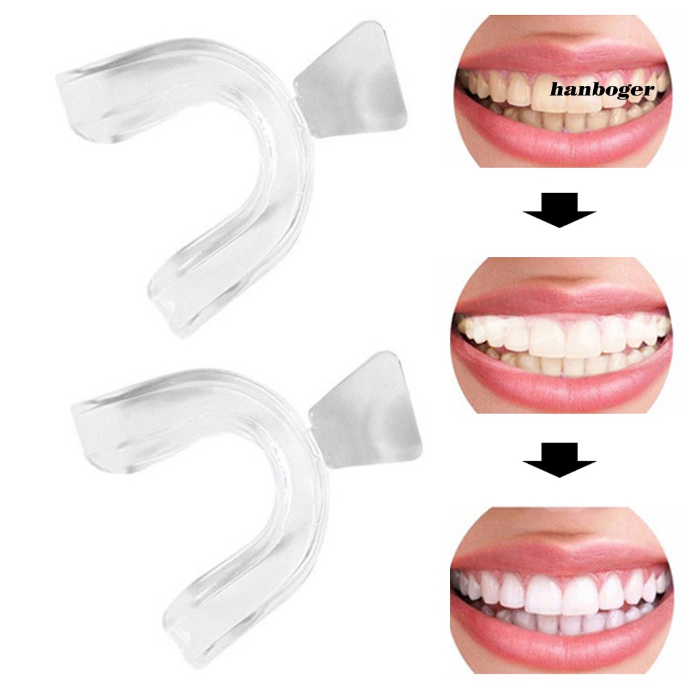 [Hàng mới về] Set 2 Khay silicon làm trắng răng tiện dụng