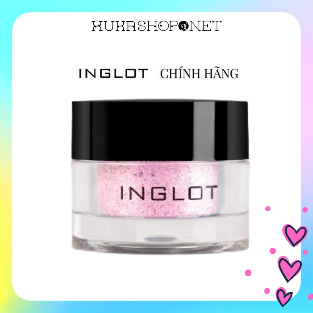Phấn mắt tông nhũ lấp lánh Inglot Eye Amc Pure Pigment Eye Shadow
