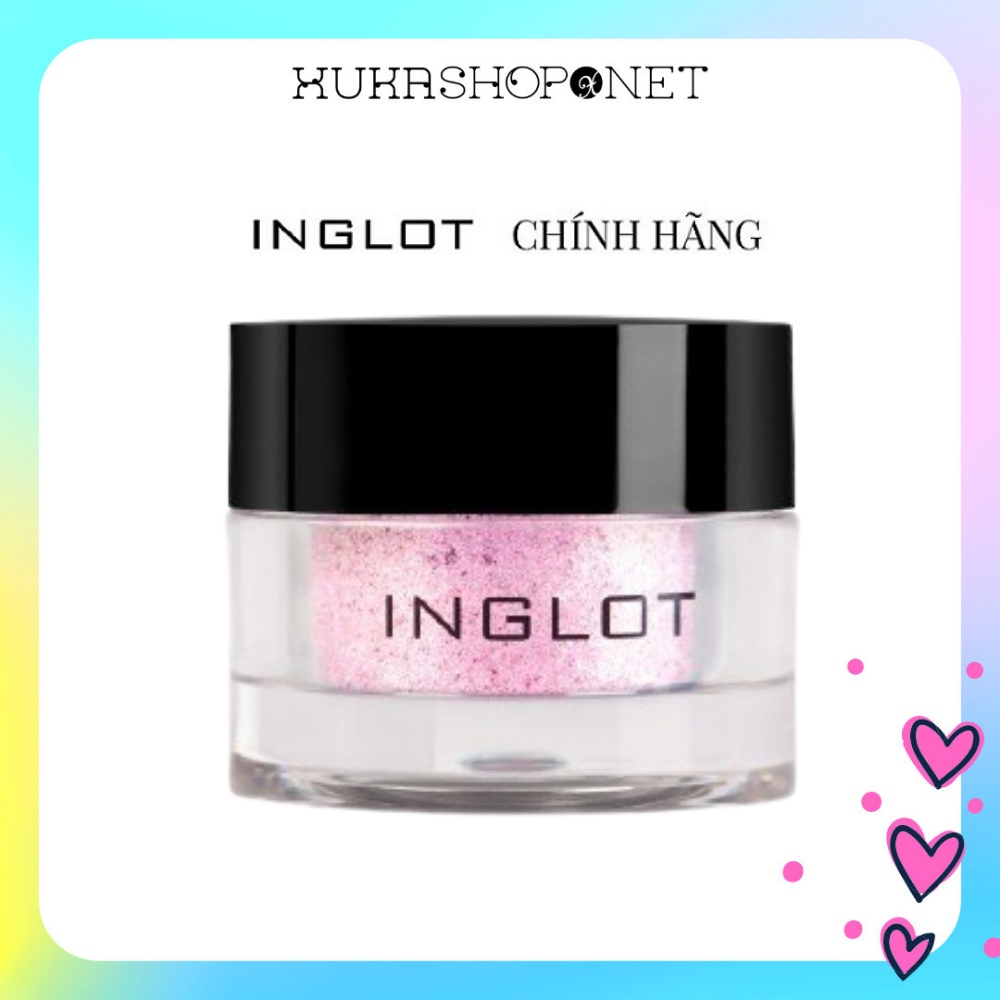 Phấn mắt tông nhũ lấp lánh Inglot Eye Amc Pure Pigment Eye Shadow (2g)