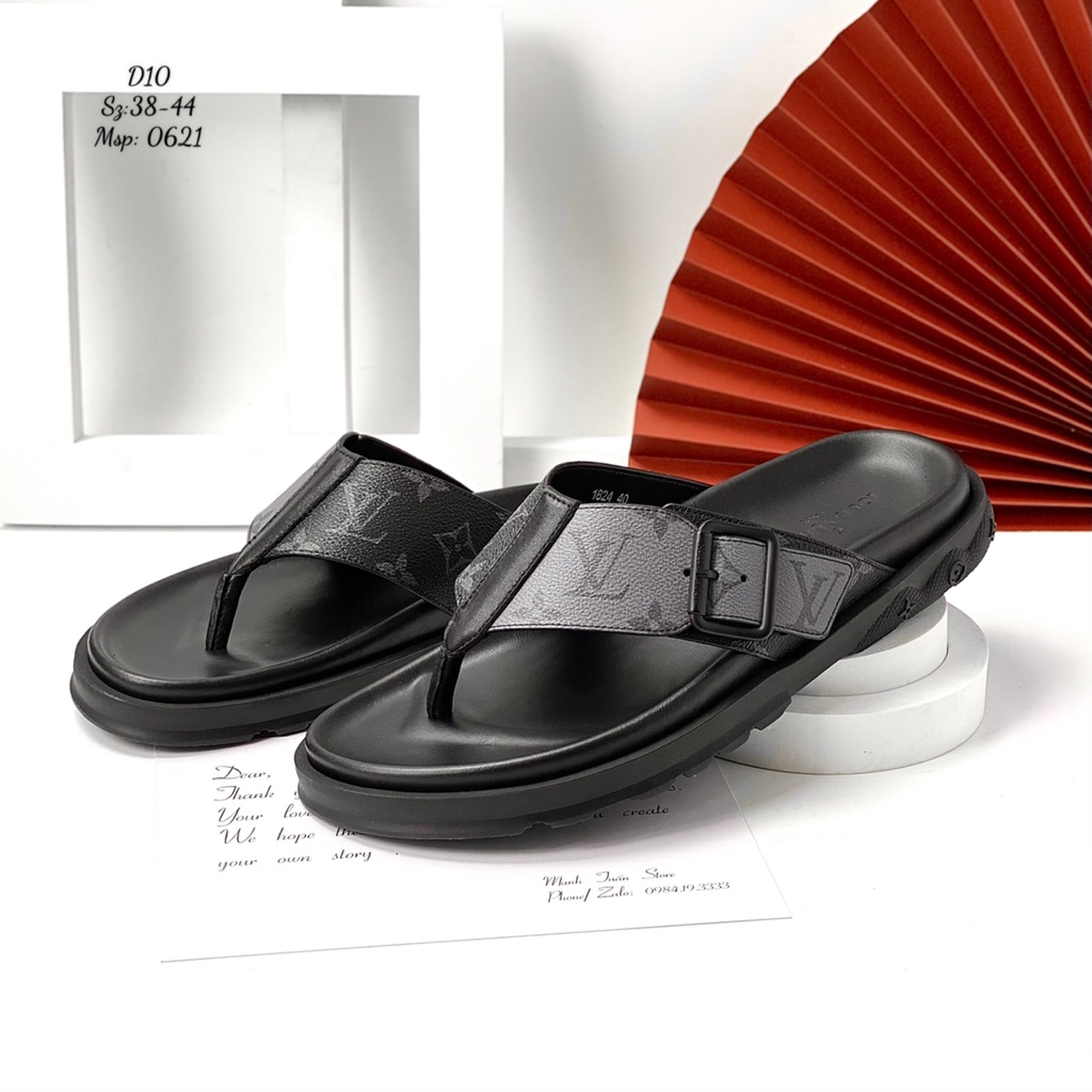 Dép Lê Dép Xỏ Ngón D10 Da bò cao cấp