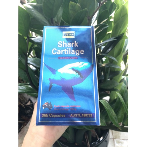 Viên uống sụn vi cá mập shark cartilage 750mg của Úc loại 365 viên