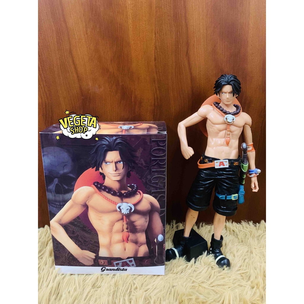 Mô hình One Piece - Ace - Postgas D. Ace - Grandista - Fullbox - Cao 28cm