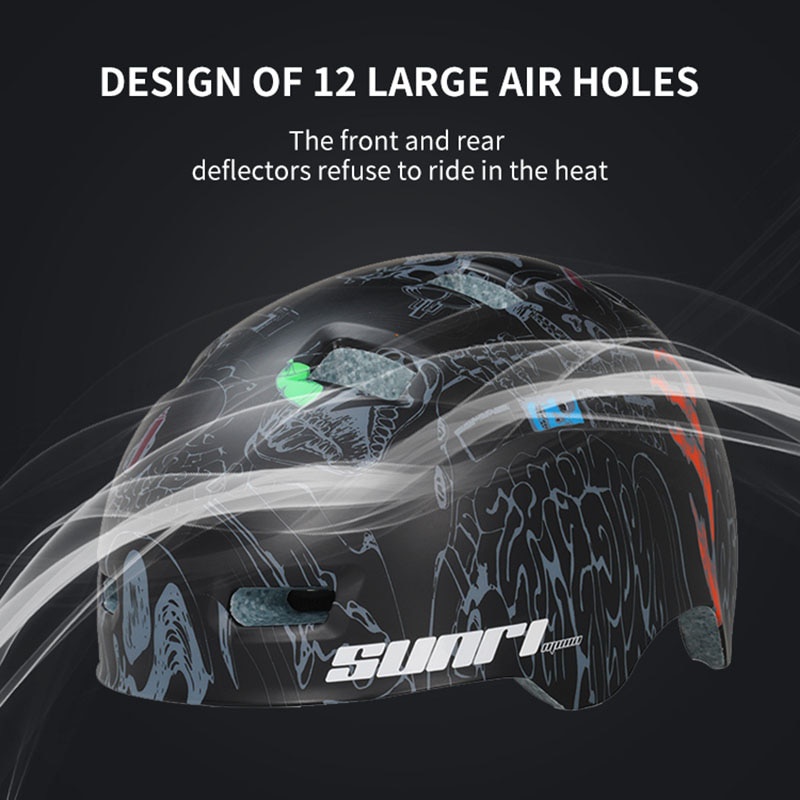Mũ bảo hiểm SUNRIMOON TS-91 chuyên dùng cho xe đạp leo núi BMX