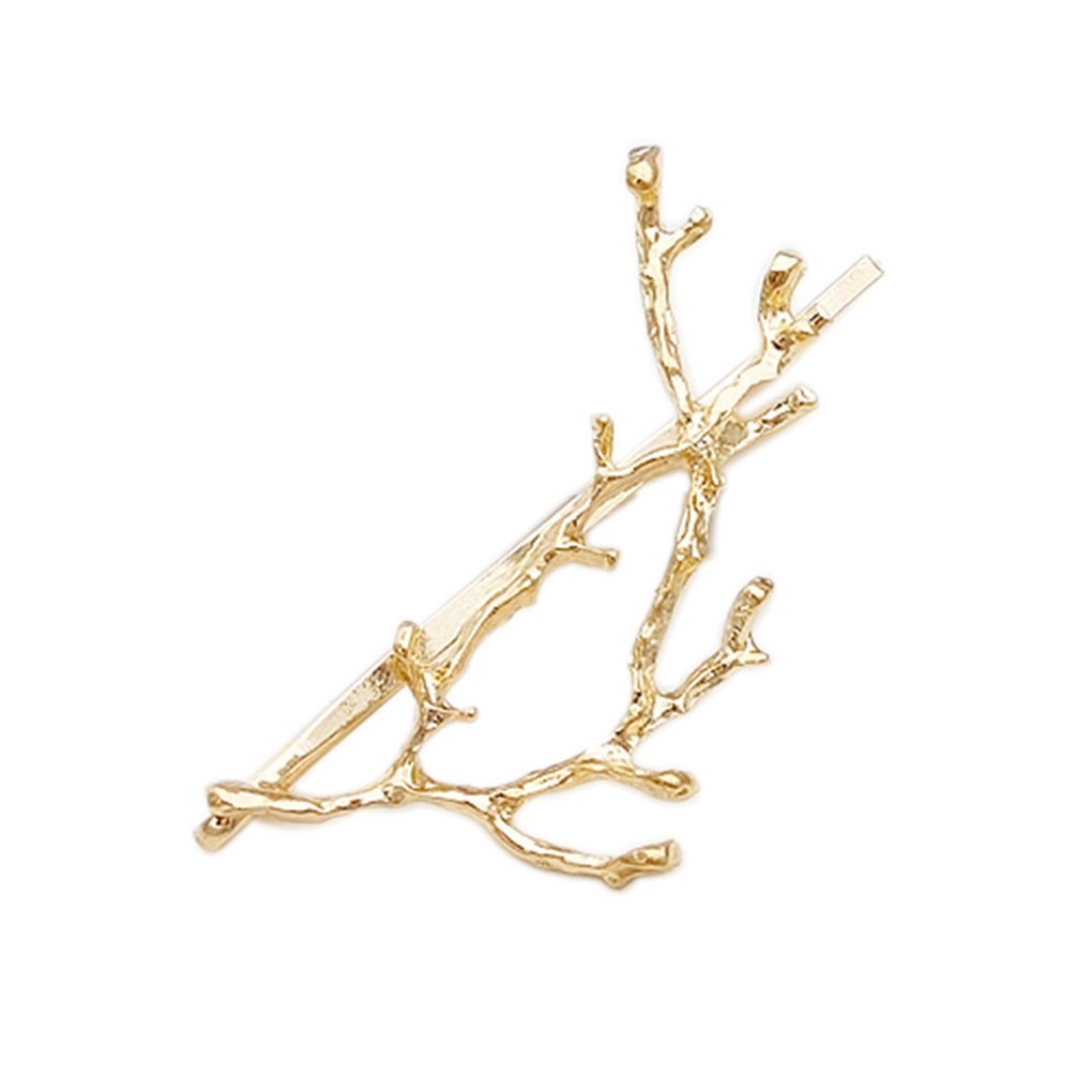 Kẹp Tóc Hợp Kim Hình Cành Cây Thanh Lịch Cho Nữ