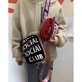 Túi Đeo Chéo In Chữ Anti Social Social Club Crossover Sling shoulder bag