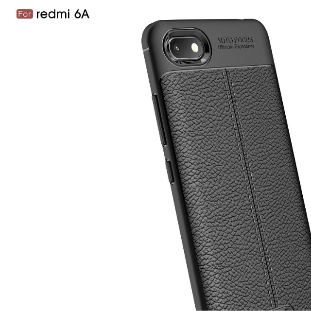 Ốp lưng Xiaomi Redmi 6A FREESHIP Từ 50k chống sốc vân da hiệu Auto Focus siêu bền