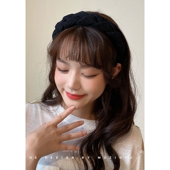 Bờm tóc vải lụa , nhung tết , nơ tóc, kẹp tóc hoa cúc hot trend