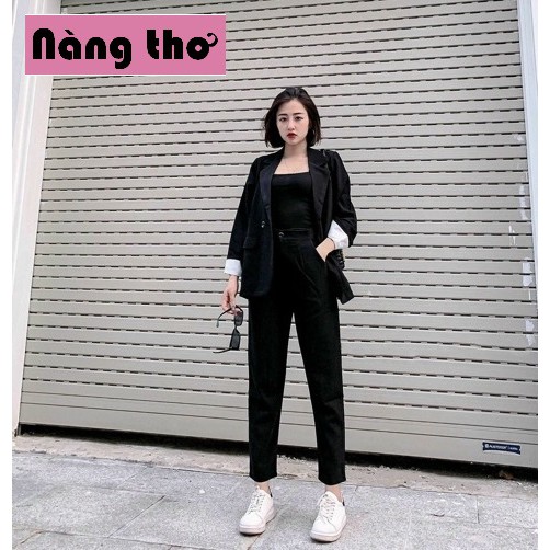 Set vest nữ  - Bộ Vest công sở hàn quốc 3 món y hình - Nàng Thơ's Shop | BigBuy360 - bigbuy360.vn