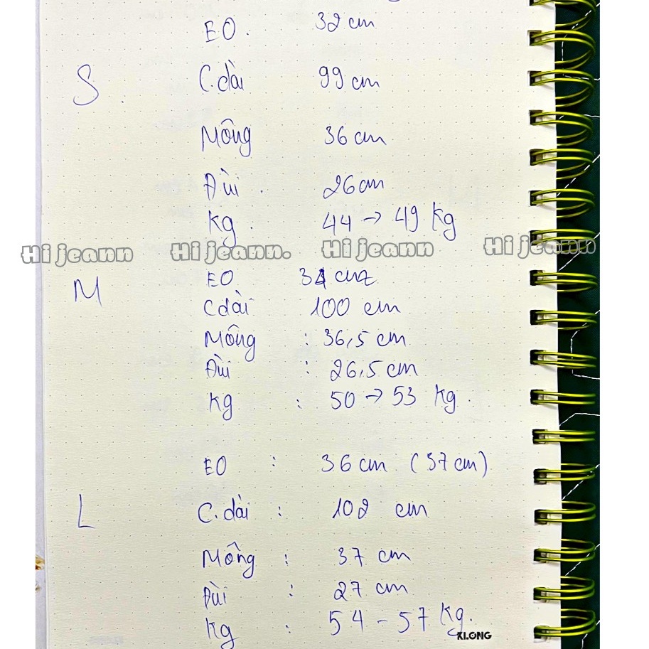 Quần jean nữ Xuông loang , Lưng Cao ,Chất dày dặn Siêu Hot Hit