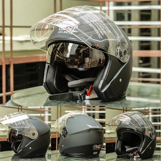 NÓN BẢO HIỂM GXT 3/4 2 KÍNH