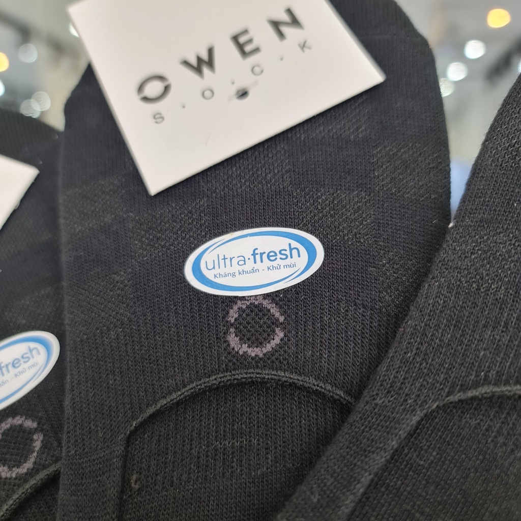 OWEN - Tất nam cổ thuyền 100% cotton khử mùi hiệu quả sử dụng dành cho giày lười