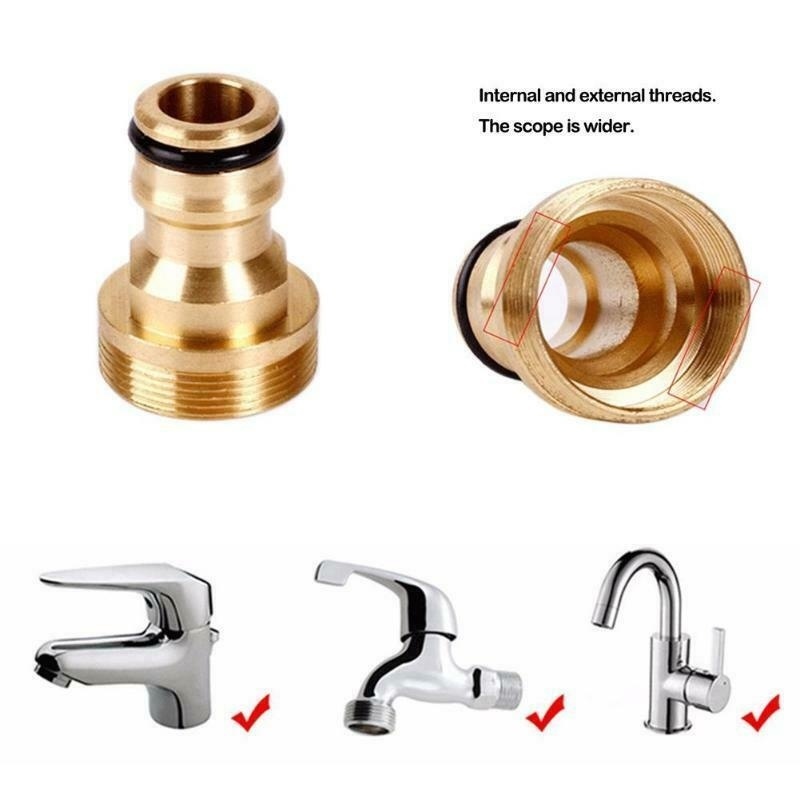 Bộ Chuyển Đổi Ống Nước / Vòi Nước Bằng Kim Loại Thông Dụng Cho Nhà Bếp