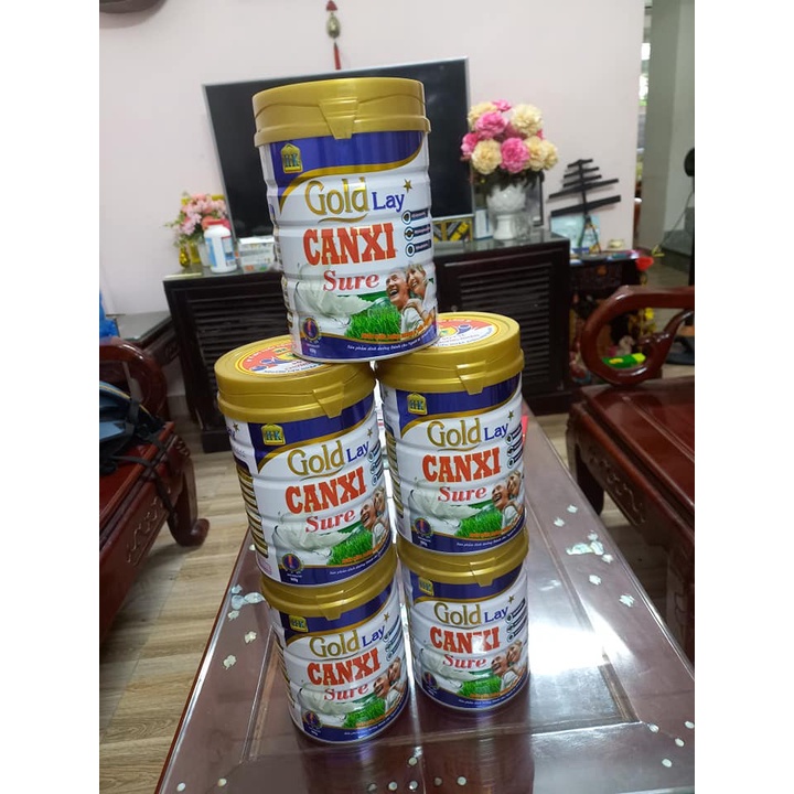 Combo 3 lon Sữa GoldLay Canxi 900g ngừa loãng xương tiểu đường