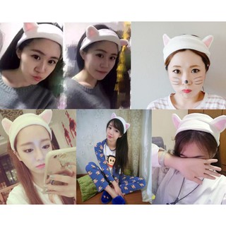 Băng đô mèo - nơ Phụ Kiện Tóc Chặn Tóc Nữ