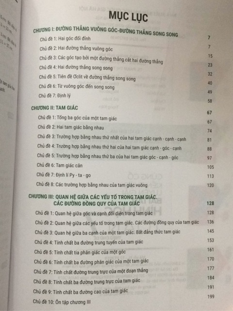 Sách - Củng cố kiến thức luyện giải bài tập Hình học Toán 7 theo chủ đề