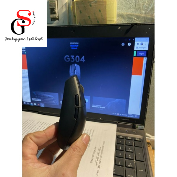 Chuột chơi game không dây Chuột gaming Logitech G304 lightspeed  2nd CHÍNH HÃNG cảm biến hero , 6 nút có thể lập trình