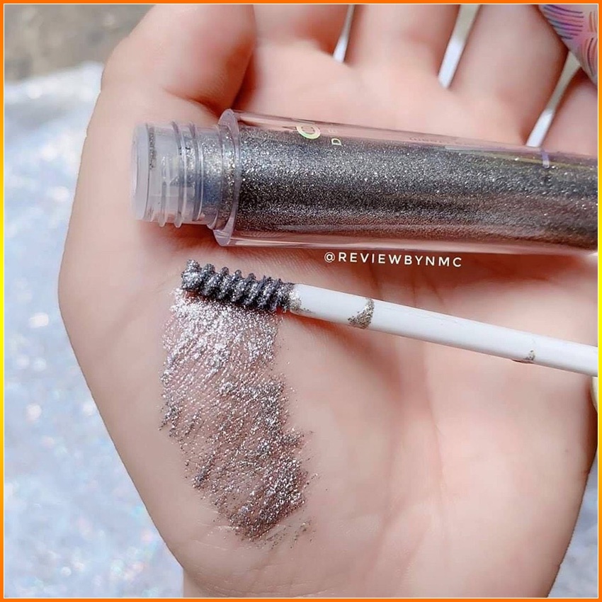 Mascara chuốt mi ánh nhũ kim tuyến Omga lung linh dài dày cong đẹp không lem ECOTITT CM01