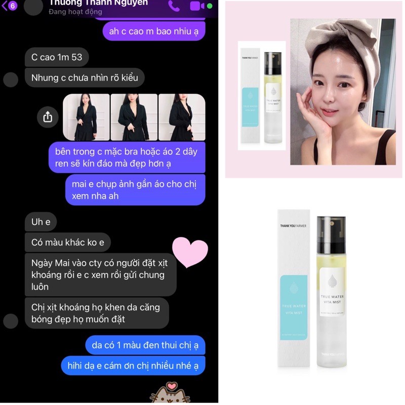 Xịt Khoáng Dưỡng Da Thank You farmer | BigBuy360 - bigbuy360.vn