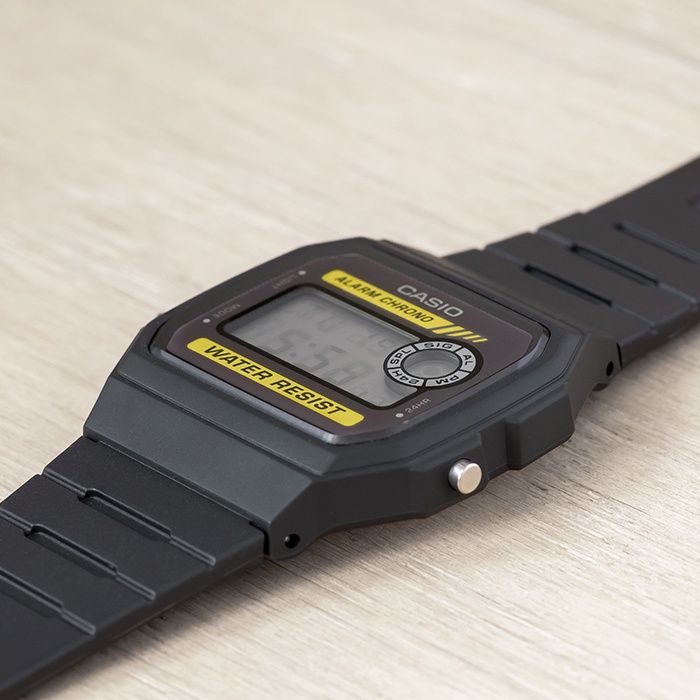 Đồng hồ nam dây nhựa Casio chính hãng Anh Khuê F-94WA-9DG (33mm)