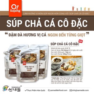 Súp chả cá cô đặc Osajang Hàn Quốc