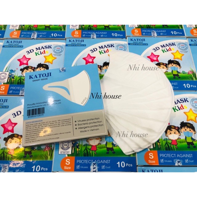Khẩu trang cho bé hộp 10 cái