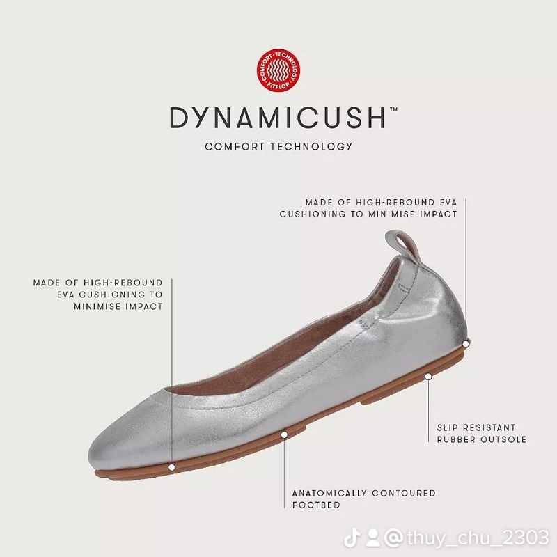 Giày búp bê nữa hiệu FITFLOP - Giày Búp Bê Nữ Allegro