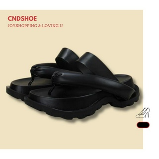 (LOẠI 1-SHIP HỎA TỐC) Dép Xỏ Ngón Đế Độn Tăng Chiều Cao - Sandal Nữ Da Ulzzang Đế Cao Su