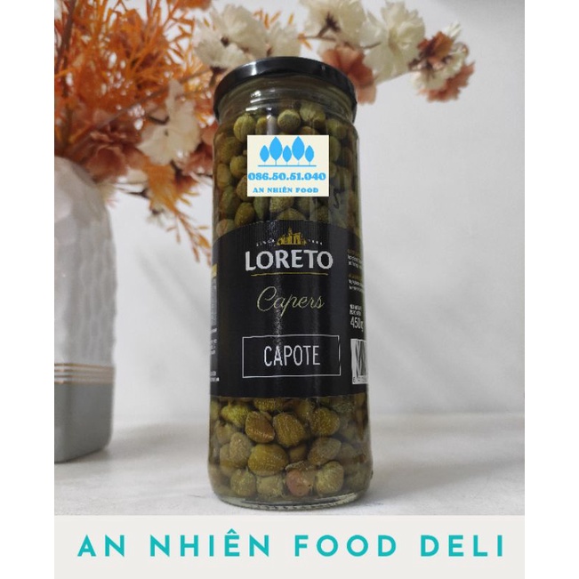 Nụ Bạch Hoa Capers Loreto 450 GM