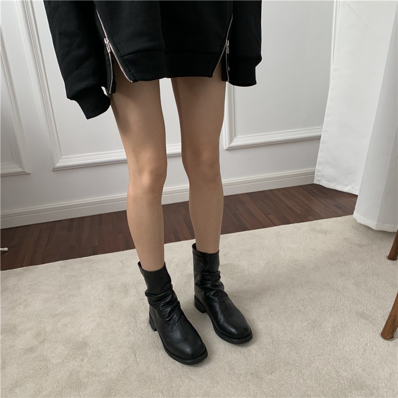 [Mã FASHIONGREEN15 giảm 10% tối đa 30k đơn từ 99k] Bốt nhún nữ siêu hót | BigBuy360 - bigbuy360.vn