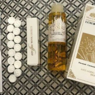 MẶT NẠ TRẮNG DA LUXURY SAFFRON MAGIC SKIN