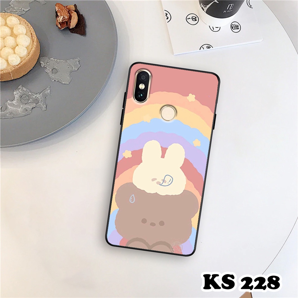 Ốp lưng Xiaomi Redmi Note 5 - Xiaomi Redmi Note 5 Pro - Xiaomi Redmi Note 5A - Ốp in hình gấu bear ngộ nghĩnh