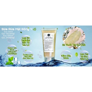 sửa rửa mặt đông y