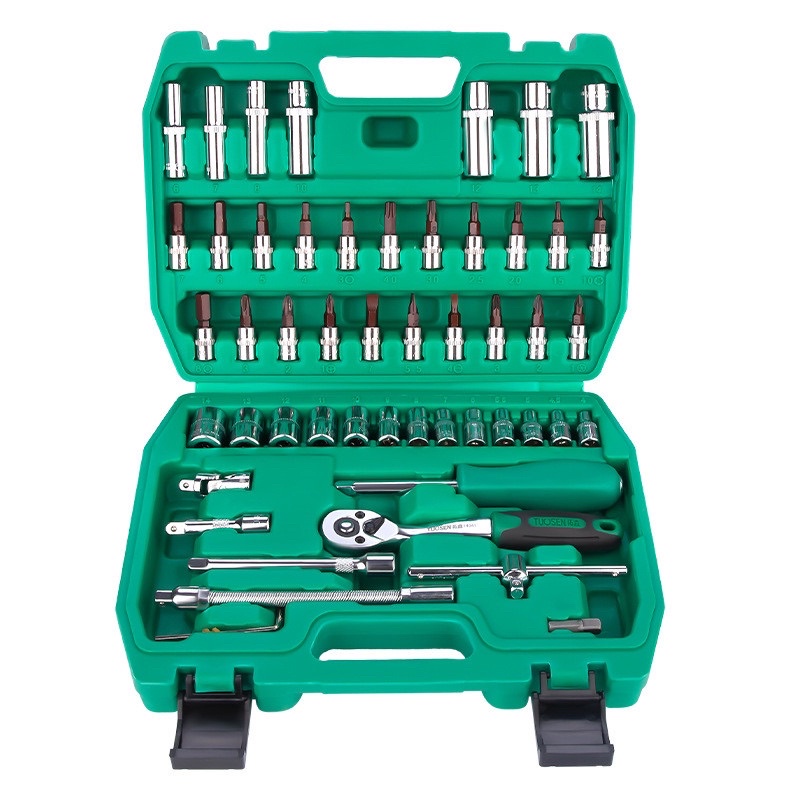 Hộp khẩu 1/4 nhỏ 53 chi tiết đa năng chất lượng Tuosen