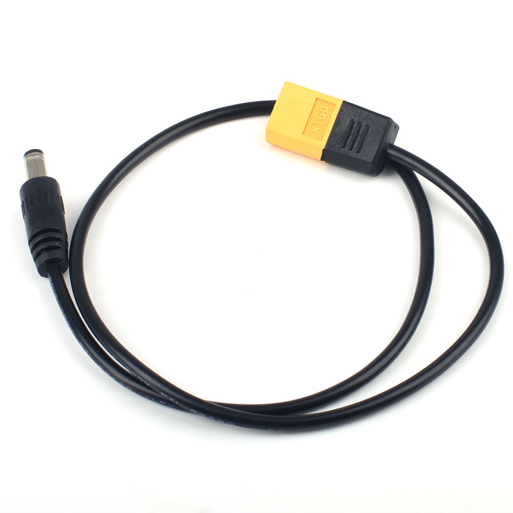 Dây Cáp Nguồn 50cm TS100 XT60 DC5525 DC5521 Cho Bộ Sạc Imax B6 / FPV
