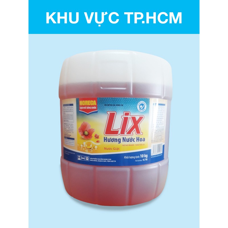 Nước Giặt Lix Hương Nước Hoa 9KG5