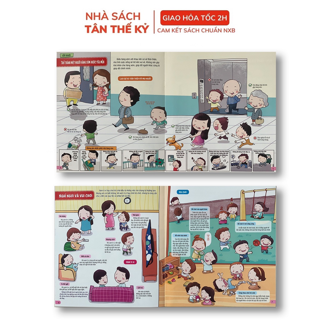 Sách Kỹ năng sống đầu đời cho bé (Bộ 5 cuốn)