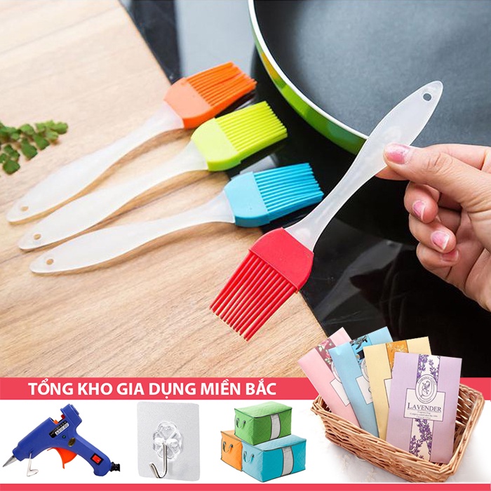 [Tổng Kho Sỉ] Chổi Quét Dầu Ăn - Cọ Quét Bơ - Ướp Gia Vị Silicon
